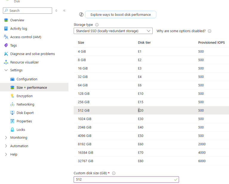 How to upgrade an Azure VM SKU and OS disk Ubuntu Linux MFK Labs